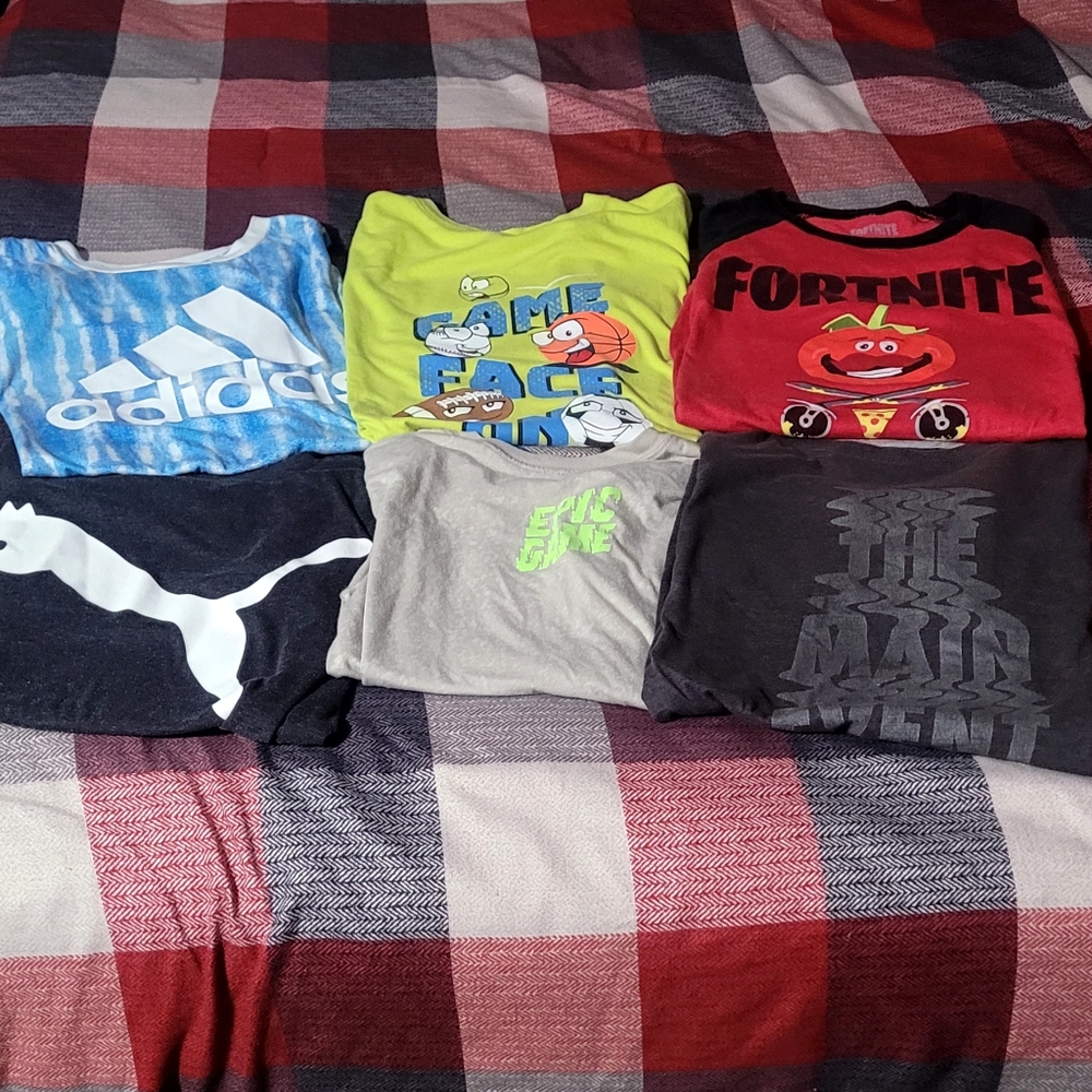 6 Boys size Large (12-14)
